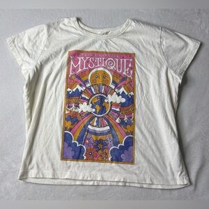 Hollister Cream Cotton Tee